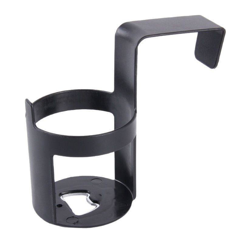 Jewelsea Universal Plastic Car Cup Holder - Black Interior Drink Holder with Easy Installation